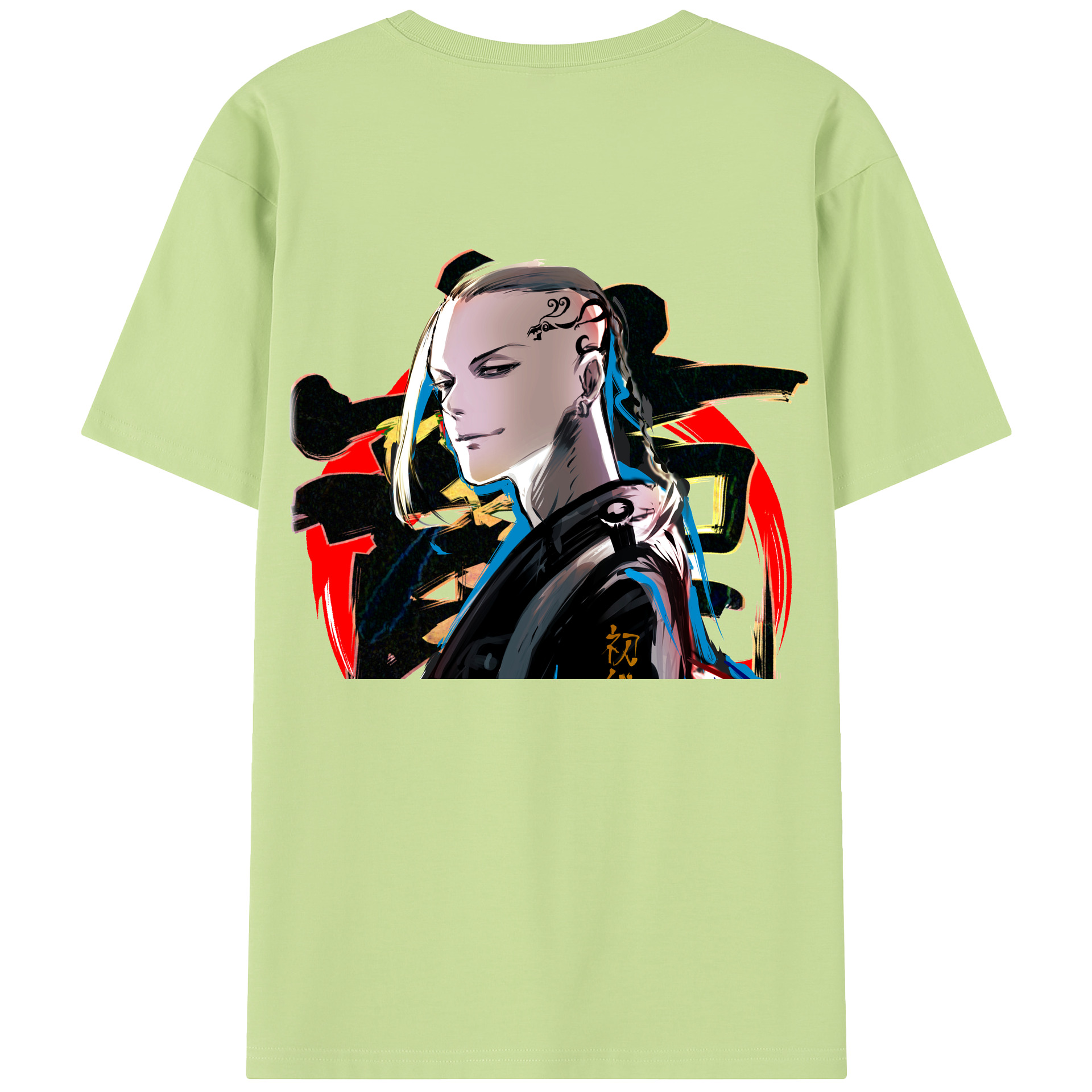 （画像用） 東京リベンジャーズ Tokyo Revengers 綿100％半袖Tシャツ（背面プリント）